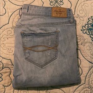 Abercrombie boot cut jeans